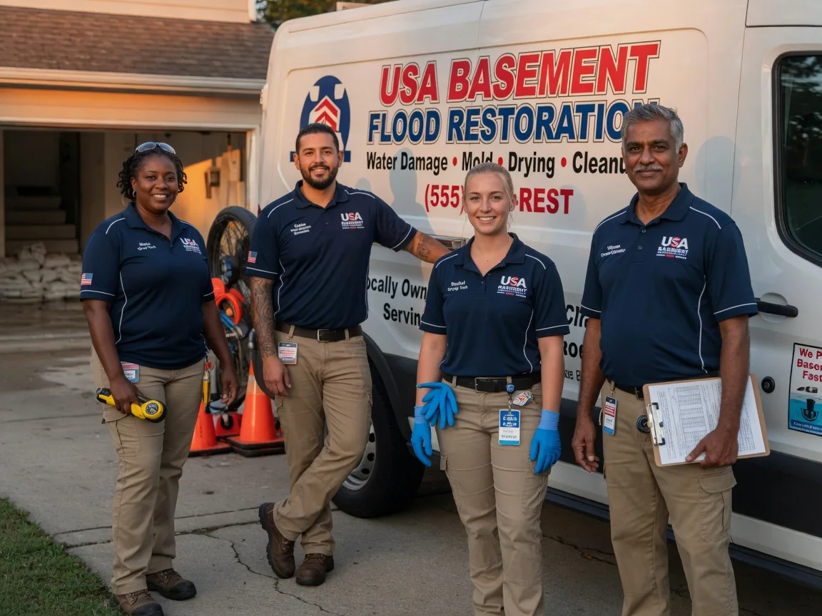 Basement Flood Cleanup company in Moundville, AL