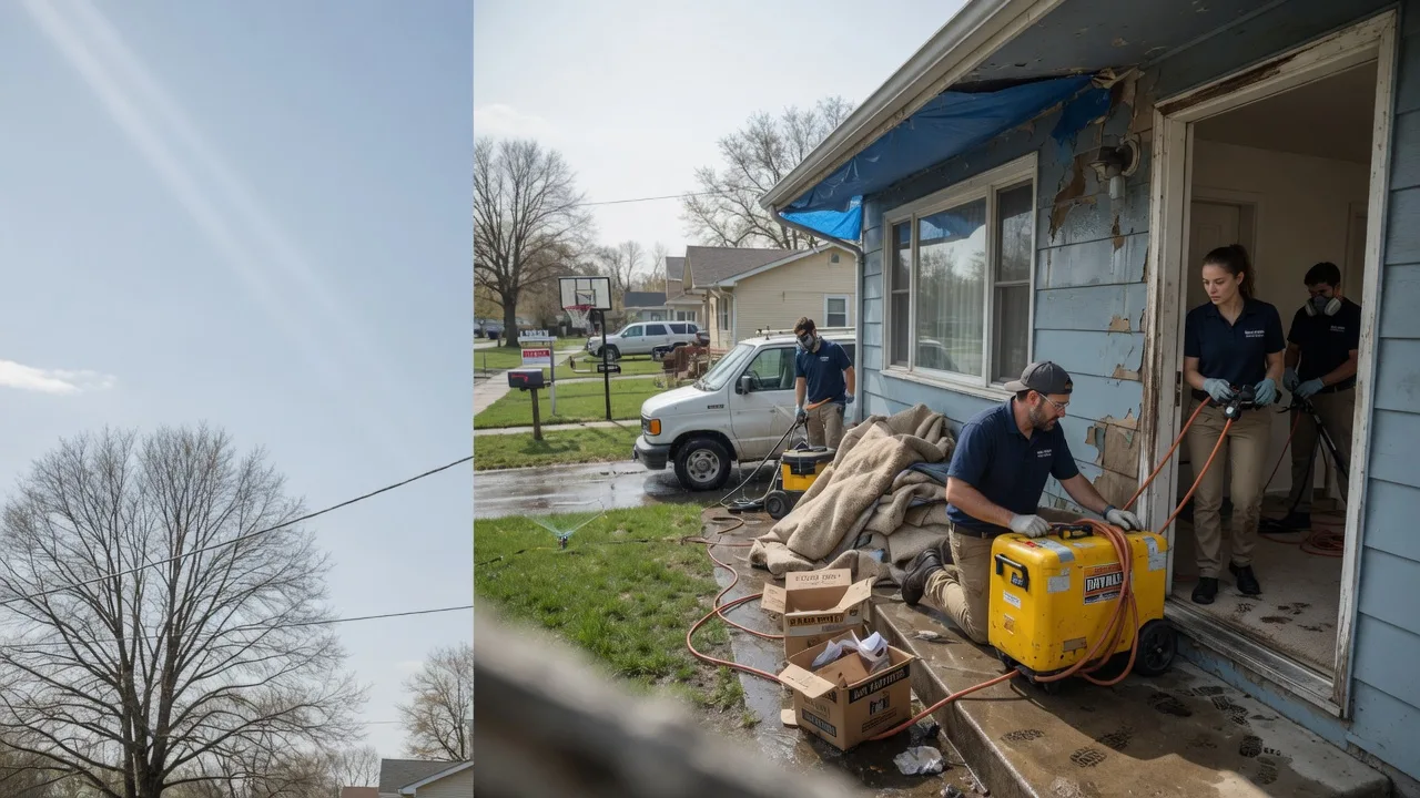 Basement Flood Cleanup in Moundville, AL near me